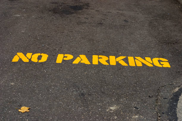 Parking lot signage